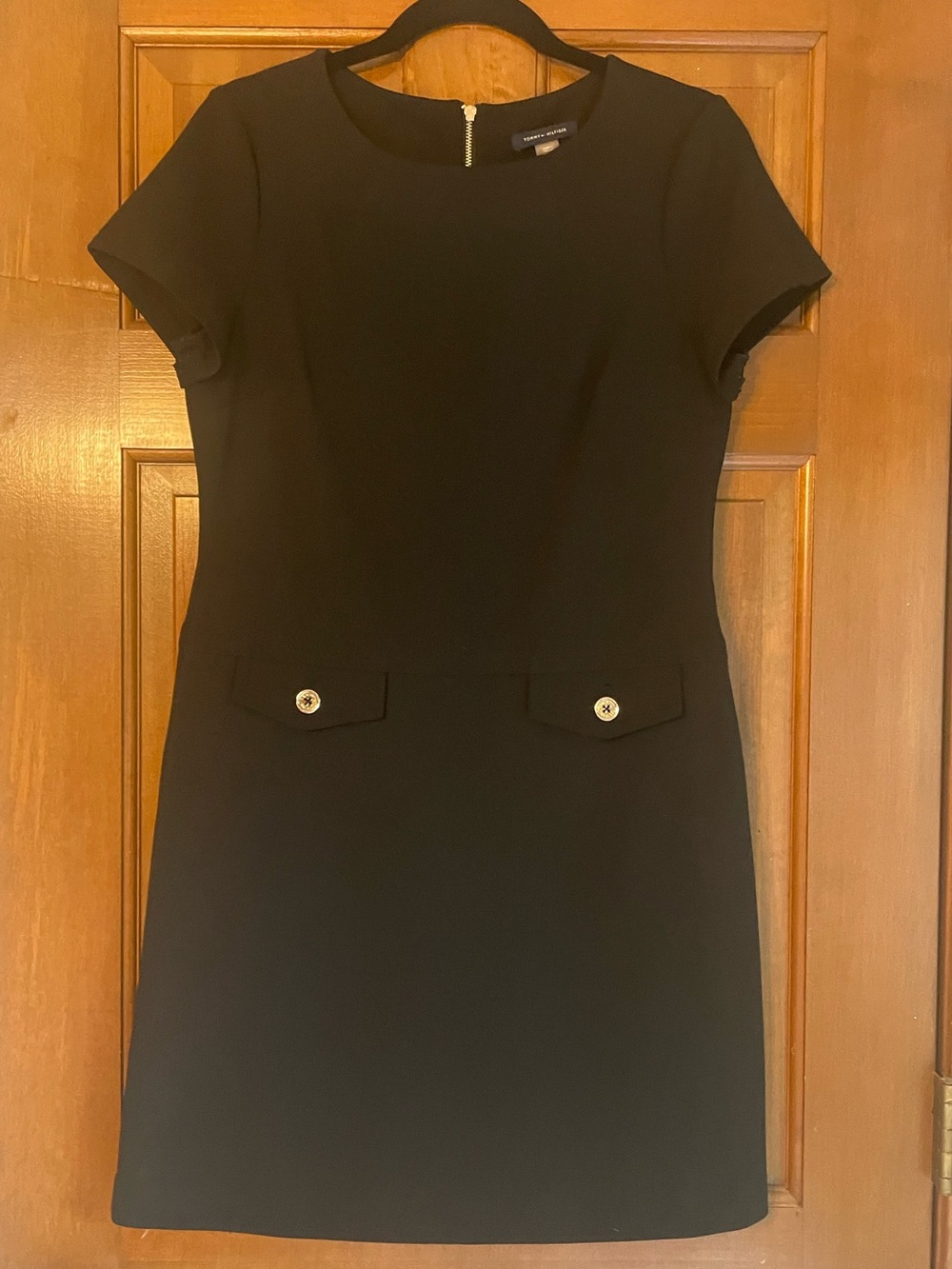 Tommy Hilfiger Classic Black Short Sleeve Women's Dress Size 6